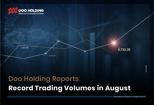 Doo Holding Reports Record Trading Volumes in August