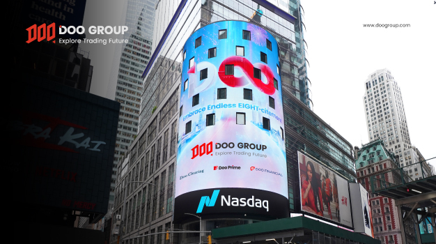 Doo Group Appears On NASDAQ Billboard To Celebrate 8th Anniversary