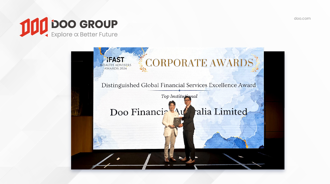 Doo Financial 荣获 iFast“全球金融服务杰出奖”，彰显卓越企业实力 